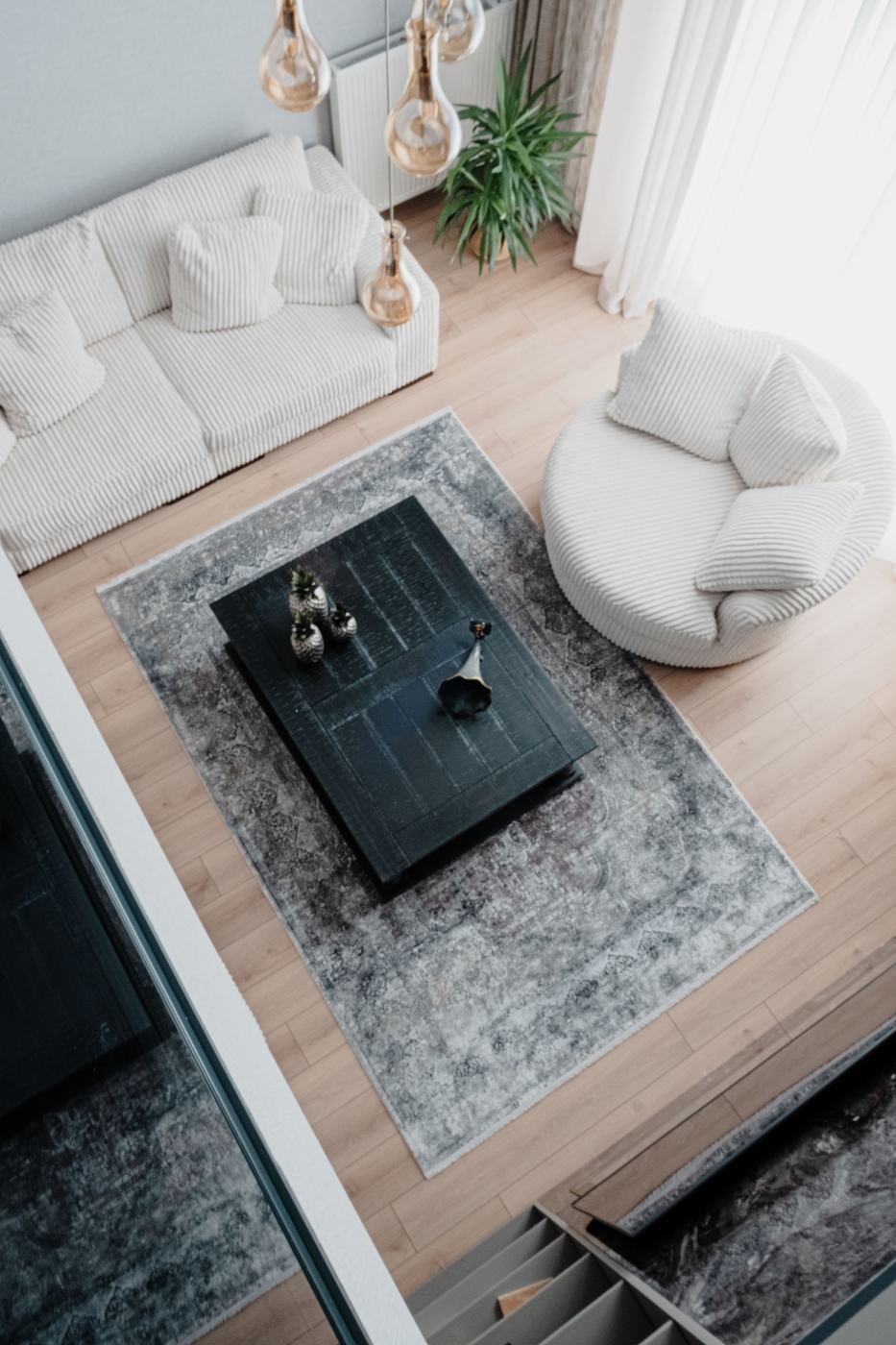 Salon d’un logement accompagné par MOSA Conciergerie